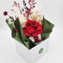 Load image into Gallery viewer, Sympathy Dried Flower Arrangements - Red - Sydney Only