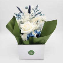 Load image into Gallery viewer, Birthday Dried Flower Arrangements - Blue - Sydney Only