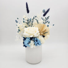 Load image into Gallery viewer, Sympathy Dried Flower Arrangements - Blue - Sydney Only
