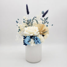 Load image into Gallery viewer, Sympathy Dried Flower Arrangements - Blue - Sydney Only