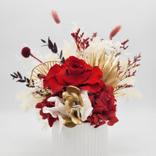 Load image into Gallery viewer, Sympathy Dried Flower Arrangements - Red - Sydney Only