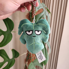 Load image into Gallery viewer, Monstera Keyring Plush - Cheeky Plant Co.