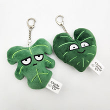 Load image into Gallery viewer, Monstera Keyring Plush - Cheeky Plant Co.