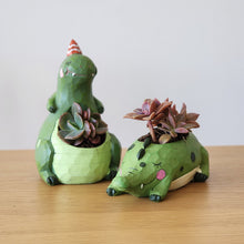 Load image into Gallery viewer, Crocodile & Dinosaur Duo Pots Pack