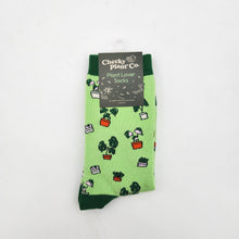 Load image into Gallery viewer, Plant Lover Socks - Plant Pattern - Cheeky Plant Co.