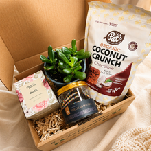 Load image into Gallery viewer, Deepest Sympathy Gift Hamper Box with Succulent