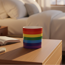 Load image into Gallery viewer, Rainbow pot with stylish bedroom background