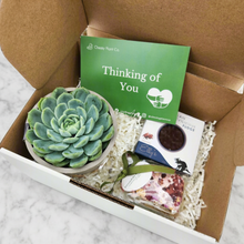 Load image into Gallery viewer, Sympathy gift box with premium tabletop background