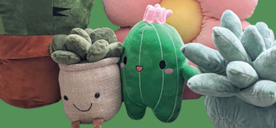 Plant Plushies, Stuffed Toys & Soft Toys