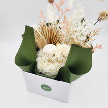 Load image into Gallery viewer, Sympathy Dried Flower Arrangements - White - Sydney Only
