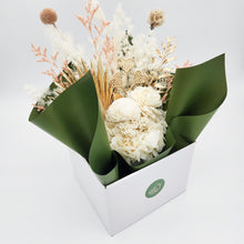 Load image into Gallery viewer, Sympathy Dried Flower Arrangements - White - Sydney Only
