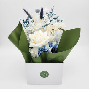 Thank You Dried Flower Arrangements - Blue - Sydney Only