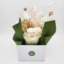 Load image into Gallery viewer, Sympathy Dried Flower Arrangements - White - Sydney Only
