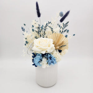 Thank You Dried Flower Arrangements - Blue - Sydney Only