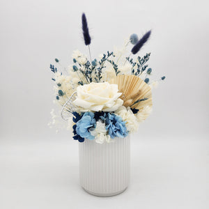 Thank You Dried Flower Arrangements - Blue - Sydney Only