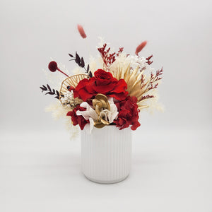 Birthday Dried Flower Arrangements - Red - Sydney Only