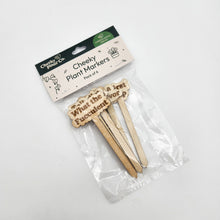 Load image into Gallery viewer, Cheeky Plant Markers (Pack of 6) - Cheeky Plant Co.
