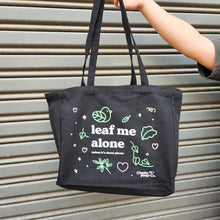 Load image into Gallery viewer, Leaf Me Alone - Tote Bag - Cheeky Plant Co.
