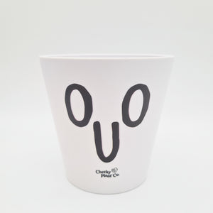 Oh Look At Me - Cheeky Plant Co. Rude Pot - 13.5cmD x 11.5cmH