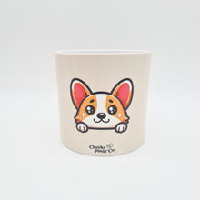 Load image into Gallery viewer, Corgi Dog - Cheeky Plant Co. Pot -12.5cmD x 12cmH
