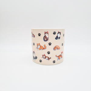 Cheeky Cats - Cheeky Plant Co. Pot -12.5cmD x 12cmH