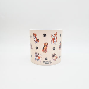 Cheeky Dogs - Cheeky Plant Co. Pot -12.5cmD x 12cmH