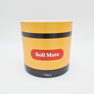 Soil Mate - Cheeky Plant Co. Pot -12.5cmD x 12cmH