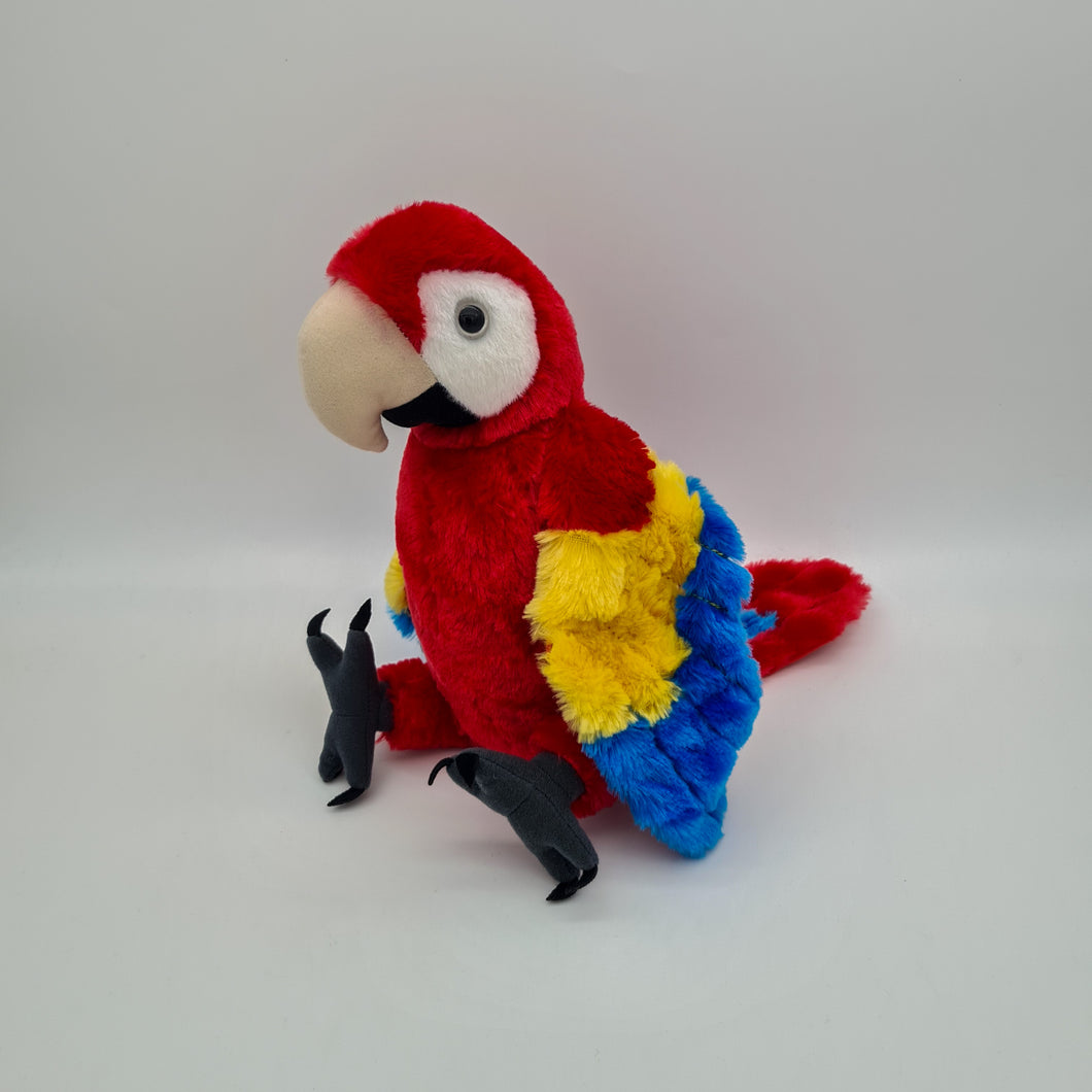 Cuddlekins Scarlet Macaw Soft Toy