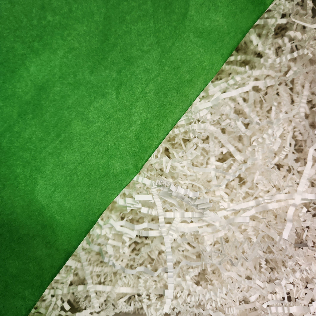 Shredded Paper Stuffing + Tissue Paper Lining