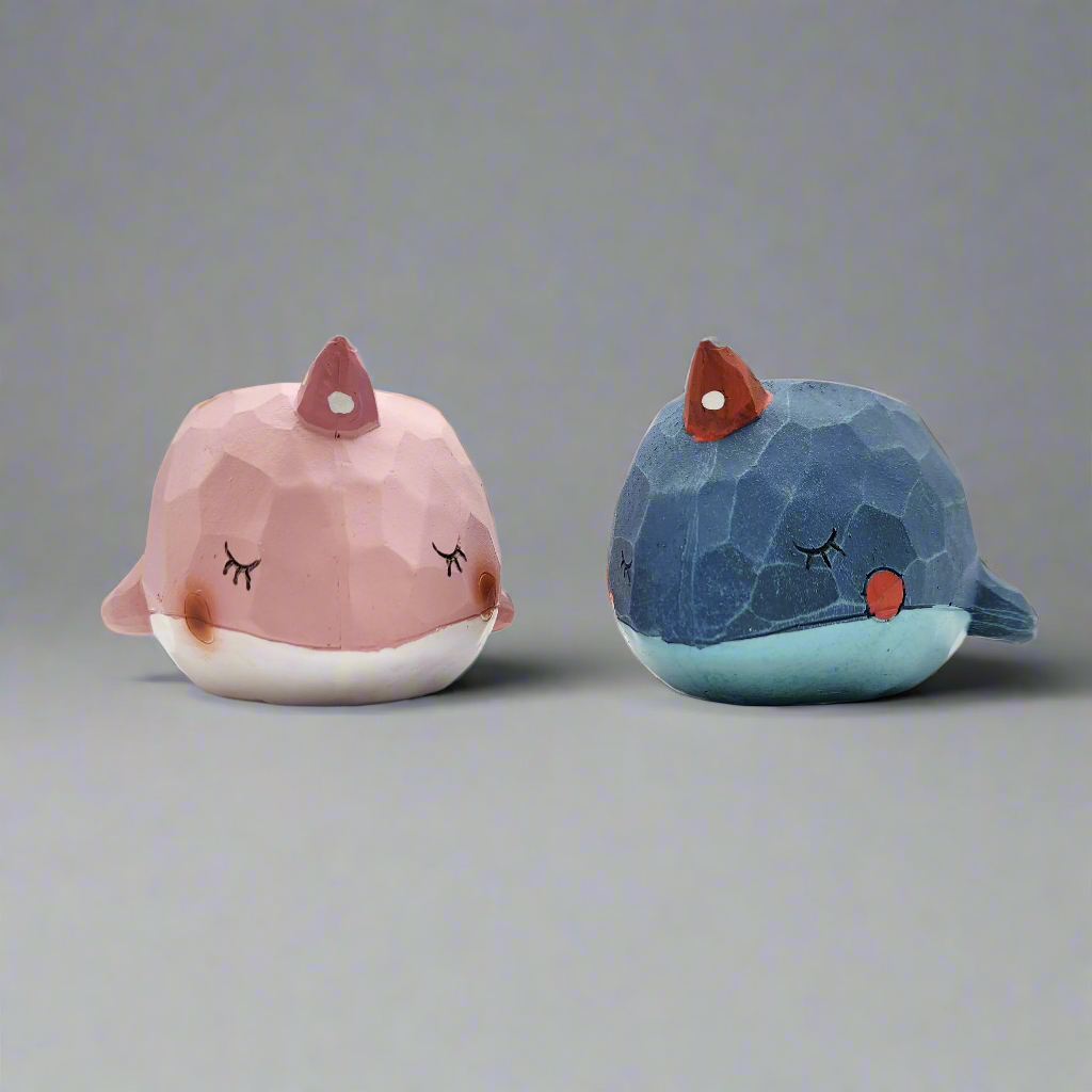 Blue and Pink Whales Duo Pots Pack