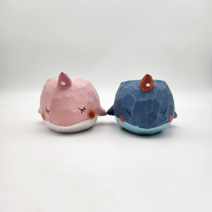 Blue and Pink Whales Duo Pots Pack