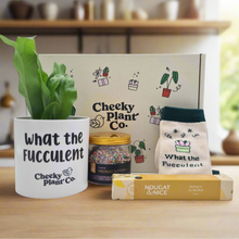 Load image into Gallery viewer, What the Fucculent - Plant Gift Box
