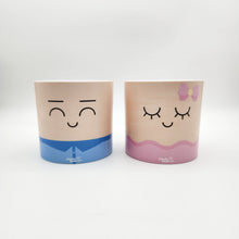 Load image into Gallery viewer, Face Swapping Pots Pack - Moody Lovers - Cheeky Plant Co. Pots - 12.5cmD x 12cmH
