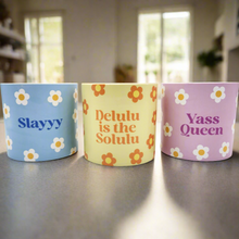 Load image into Gallery viewer, Trio Slay Queen Pots Pack - Cheeky Plant Co. Pots - 12.5cmD x 12cmH
