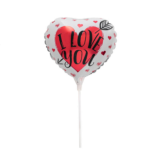 I Love You - Foil Balloon 9