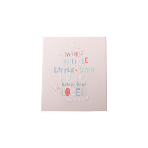 Baby Pink Ceramic Verse