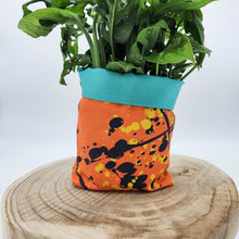 Load image into Gallery viewer, Fabric Pot Planters - Splatter Matter - Small - 12cm x 11cmH

