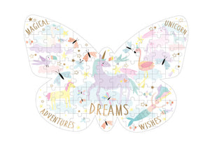 Floss & Rock 80 Pc Shaped Jigsaw Puzzle - Fantasy