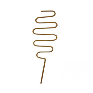 Gold Wavy Plant Trellis (10x34cmH)
