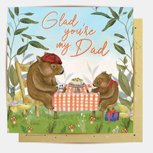 Load image into Gallery viewer, Greeting Card - Glad You&#39;re My Dad
