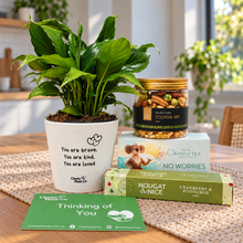 Load image into Gallery viewer, Peace Lily Sympathy Gift Box
