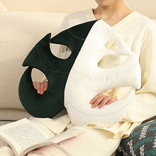 Load image into Gallery viewer, Plant Pillow - Monstera Variegated Leaf (40*40 cm)
