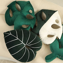 Load image into Gallery viewer, Plant Pillow - Monstera Variegated Leaf (40*40 cm)
