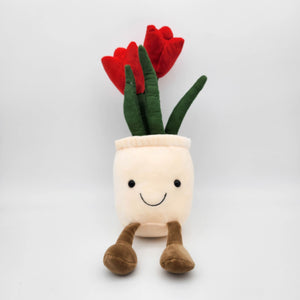 Red Tulip Plushie