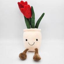 Load image into Gallery viewer, Red Tulip Plushie

