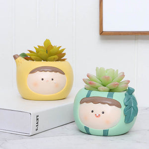Sad Banana Kid - Resin Pot - 9cm*8cm*7cm
