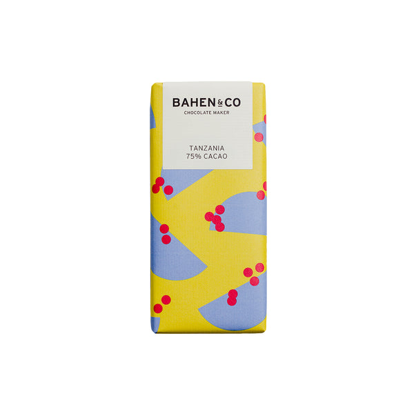 Bahen & Co - Tanzania 75% Dark Chocolate 75g
