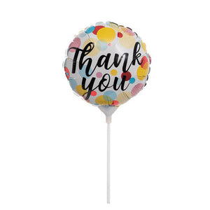 Thank You - Foil Balloon 9" (22.5cmD)