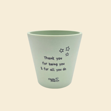Load image into Gallery viewer, Thank You For All You Do - Cheeky Plant Co. Positive Pot - 11cmD x 11cmH
