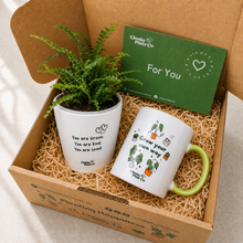 Load image into Gallery viewer, Positive Motivation - Plant Gift Box
